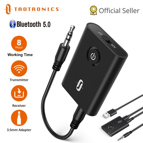 TaoTronics Bluetooth 5.0 Transmitter 
