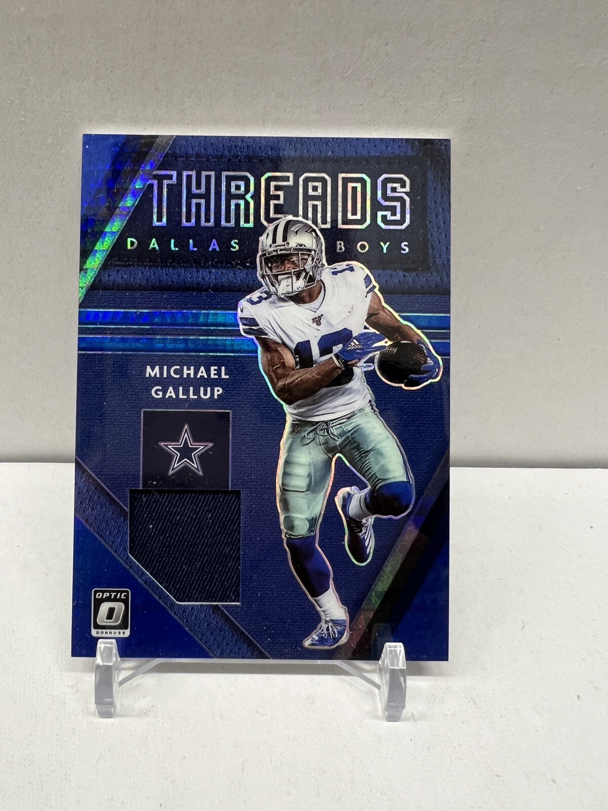 2020 Donruss Optic Blue Threads Michael Gallup