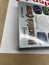 Nes Nintendo Konami Castlevania III Dracula's Curse nuovo sigillato in fabbrica cucitura ad H