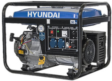 Generatore di corrente a benzina 5,5 kw gruppo elettrogeno monofase AVR Hyundai