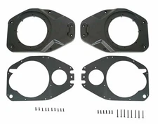 SSV Works 6.5" Overhead Soundbar Speaker Adapters For 2018-Up Jeep Wrangler JL