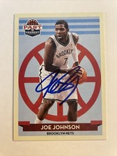 2013 Past And Present Basketball Joe Johnson Autographed Card #130 CB179