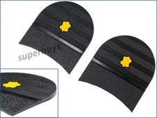 8.7cm x 8.9cm Rubber Shoe Boot Heel Cap Sole Plate Repair Set Kit Non Anti Slip