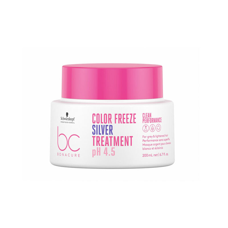 Maschera anti-giallo capelli colorati SCHWARZKOPF Color Freeze Silver 200ml