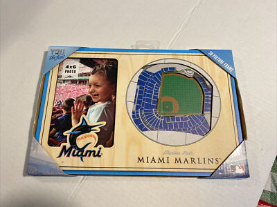 Miami Marlins 3D Picture Frame