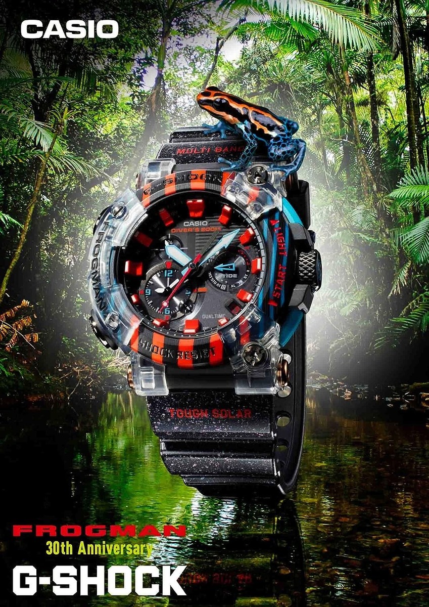 CASIO G-SHOCK GWF-A1000APF-1AJR FROGMAN 30th ANNIVERSARY Poison