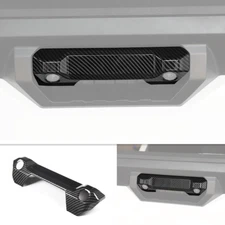 Carbon Fiber Tailgate Door Handle Cover Trim For Toyota Tundra 22-25 Accessories
