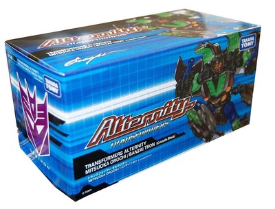  [Transformers] A-04B Alternity MITSUOKA OROCHI Banzai Tron Crystalo Black Takar