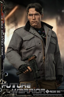 PRESENT TOYS PT-sp79 1/6 Future Warrior Terminator Arnold Action
