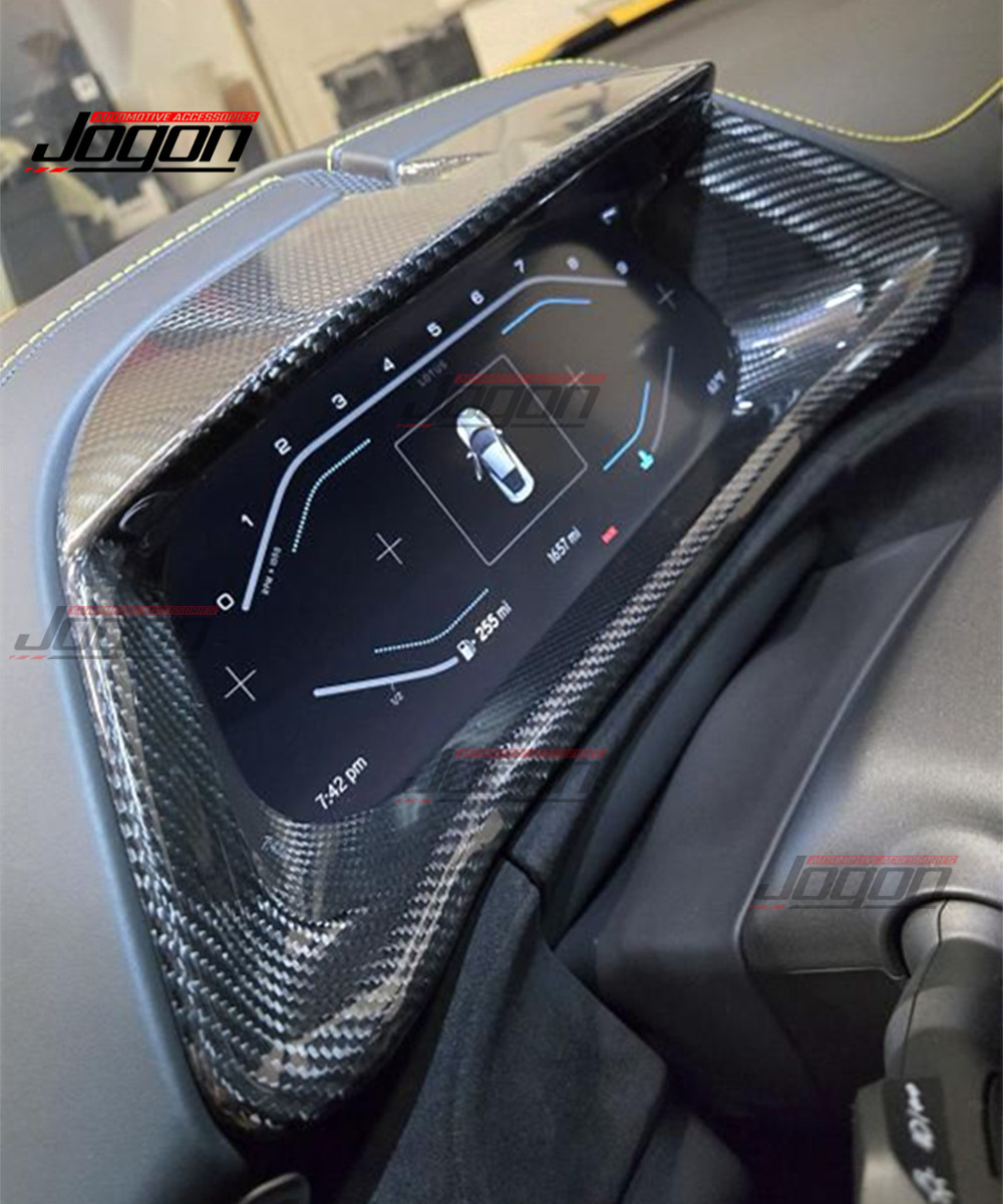 Dashabord Instrument Cluster Decor Trim For Lotus Emira V6 2022-2024 2025 Carbon