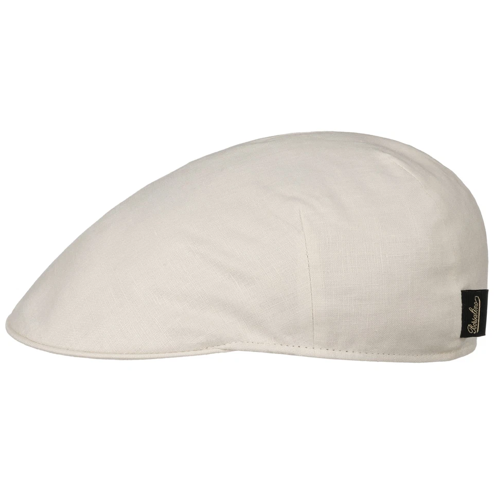 BORSALINO Uni Light Leinen Flatcap Schirmmütze Schiebermütze Leinencap - Bild 1 von 1