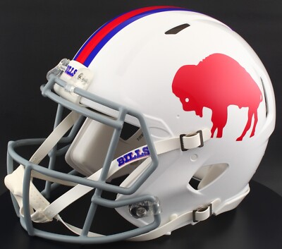 BUFFALO BILLS NFL Riddell Speed AUTHENTIC Throwback Football Helmet