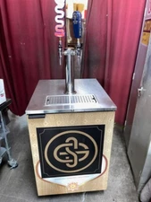 2 Tap Cold Brew Coffee Kegerator Beer Cooler Micro Matic MDD-23 E-LP #1716 NSF