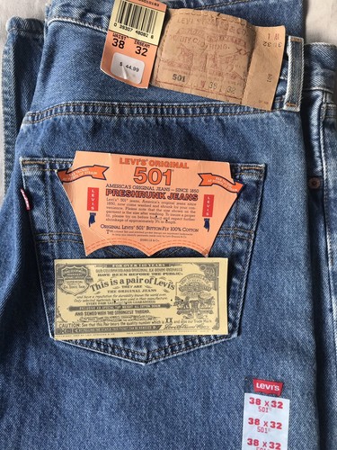VTG 1993 Levis Jeans Mens 38 x 32 Jeans 