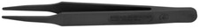 Knipex 92 09 01 ESD, 4 1/2" Plastic Gripping Tweezers-Blunt Tips-ESD