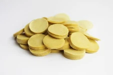 50-59 CAL 1 5/16" ROUND PREMIUM LUBE® .005" SHOOTING PATCH/ QTY. 1000/ EMSS5055T