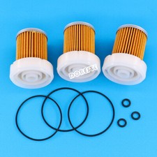 3x Fuel Filter with O-Rings 6A320-59930 for Kubota B3030 B7400 B7410 B7500 B7510