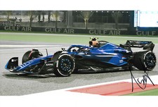 Logan Sargeant "Williams 2023" autograph signed 20x30 cm picture