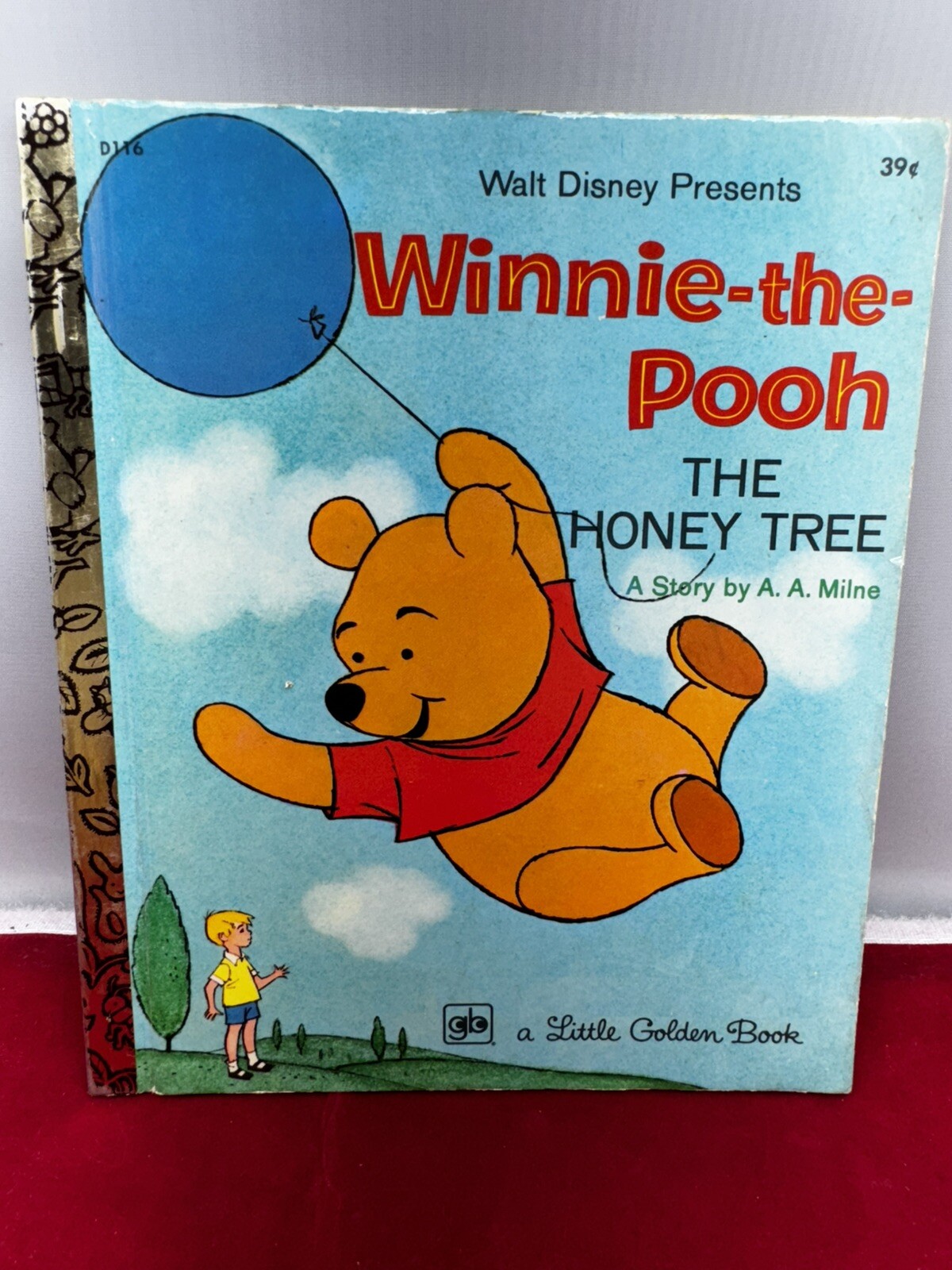 Vintage 1965 Little Golden Book Winnie the Pooh The Honey Tree 12th Print