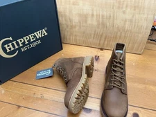 Chippewa - 13 US - Men's Classic 6” Lace-Up Boots - Brown