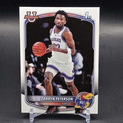 Darryn Peterson 2025 Bowman Basketball 1st Bowman Prospect #BPP-2 