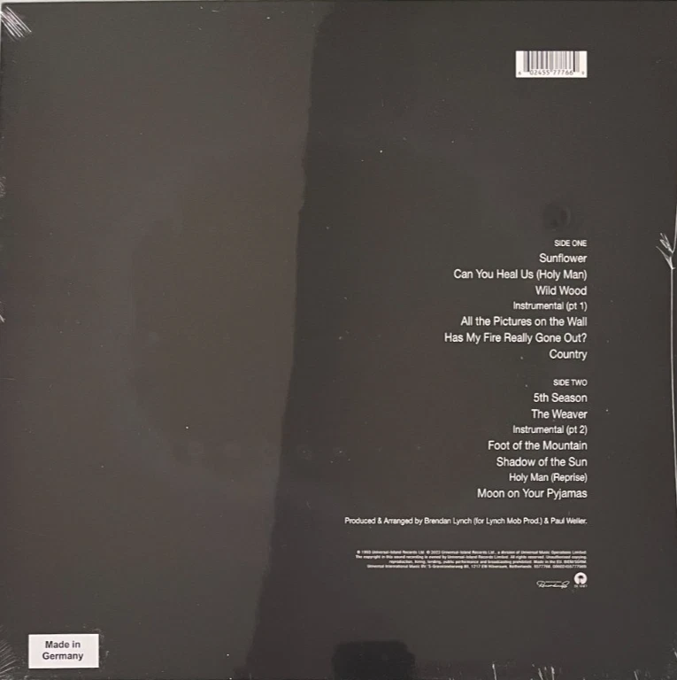 Paul Weller, Wild Wood, LP, NEW, Sealed, Green Vinyl - Image 2 of 2