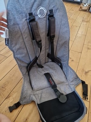 Bugaboo Donkey3 Sitz Stoff Grau Melange