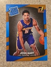 NBA Josh Hart SG Los Angeles Lakers 2017-2018 Donruss PaniniBase Rookie Card#171