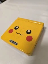 Nintendo Game Boy Advance SP AGS-101 Pikachu Edition OEM Handheld System 