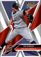 2008 Upper Deck X #66 Ian Kennedy RC Rookie Card. rookie card picture