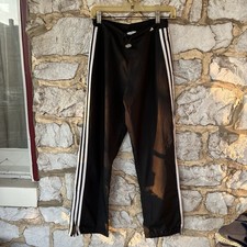 Adidas Y2K Black Athletic Track Pants Streetstyle Athleisure 90s 2000s Retro