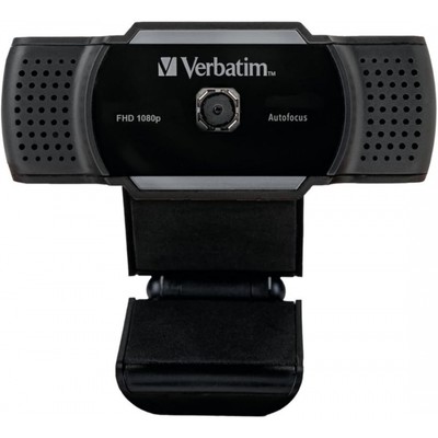 Verbatim 49578 - Autofokus-Webcam - Full HD - 1080p - mit Mikrofon - schwarz