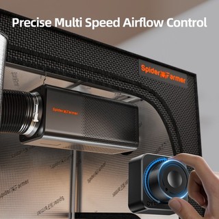 Spider Farmer 2 in 1 6" Inline Fan w/ Built In Carbon Filter Ventilation System