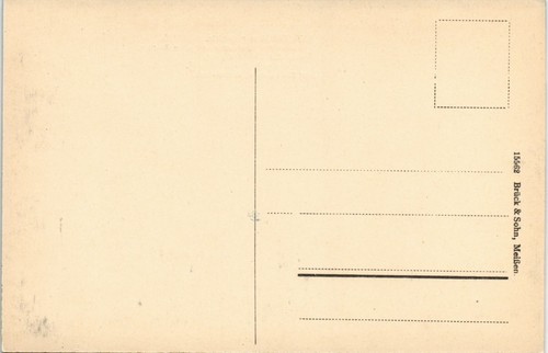 Postcard Komotau Chomutov Rückansicht der Talsperre 1913 - Bild 3 von 3