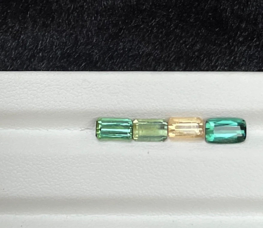2.40 CT  Natural Cut Multiple Color Tourmaline losse gemstone from Afghanistan. - Image 3 of 4