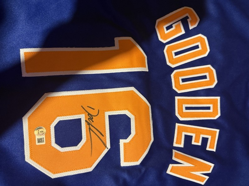 New York Mets Dwight Doc Gooden Autographed Jersey