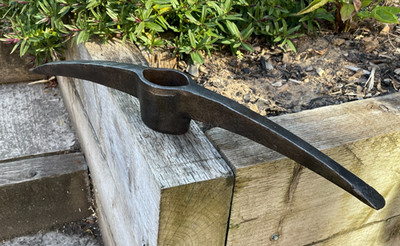 Vintage Garten 6,4 Pfund Spitzhacke Kopf Meißelhammer Bergbau Eisenbahn Mattock Werkzeug