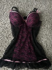 pink vintage victoria  s secret lingerie top