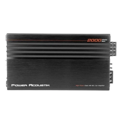 Power Acoustik CA4-2000 | 2,000W Class A/B 4-Channel Car Amplifier, 4Ch Amp - Image 3 of 4