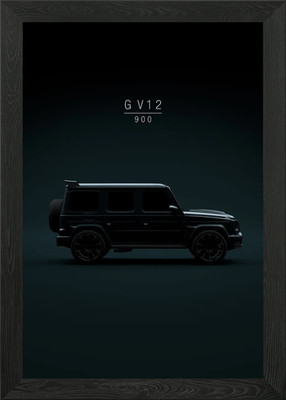 2020 BRABUS G V12 900 Gerahmtes Wandbild Poster Leinwanddruck Bild