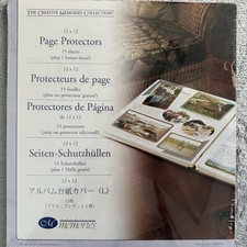 Creative Memories 12x12 Original Page Protectors 16 sheets/32 Pgs Fast Delivery 