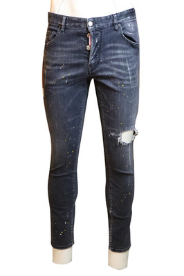 Dsquared2 Herren Jeans Größe 50 Slim Fit Dark Denim gebraucht in gutem Zustand