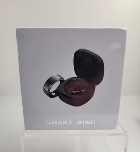 Smart Ring Sleep Tracking Wearable Heart Rate Fitness Tracker Size 10 Silver New