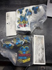 New Scotty Cameron 2014 Dirty Rat Black And White Blade Head covers Mallet