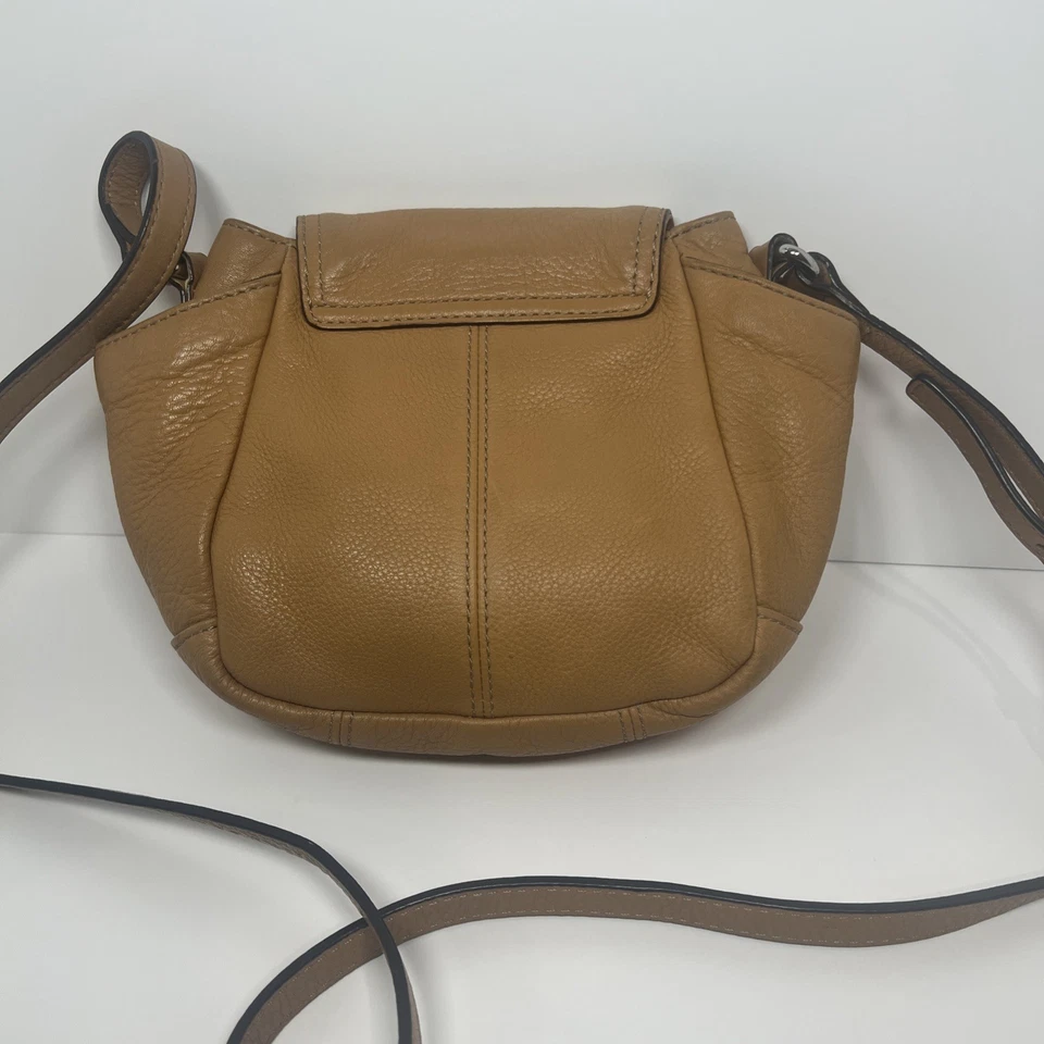 Tommy Hilfiger Bandolera/Bolso de Hombro Pequeño Cuero Marrón/Beige Foto 2 de 4