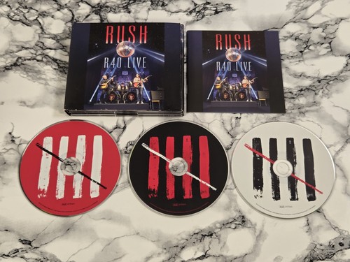 RUSH - R40 Live (3-Disc CD Set, 2015) -- Far Cry Animate Xanadu ...