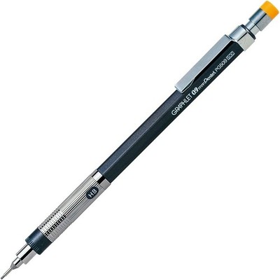 Pentel Graphlet Mechanical Pencil, 0.9mm 1 Count (Pack of 1), メタリックグレー 