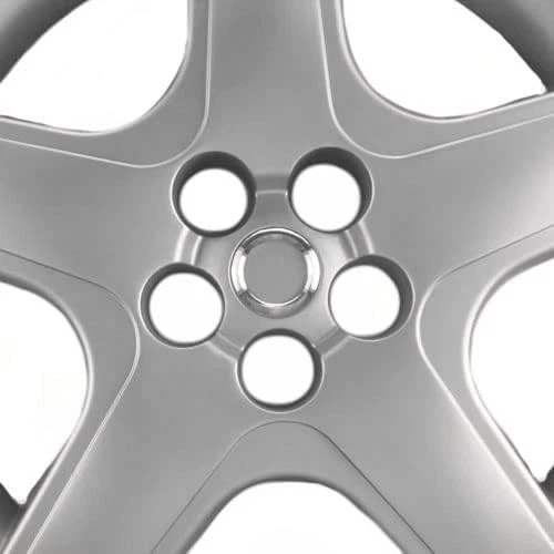 Premium 4 set Silver Hubcaps 16” Wheels Heavy Duty Fits 2003-2008 Toyota Matrix - Image 3 of 4
