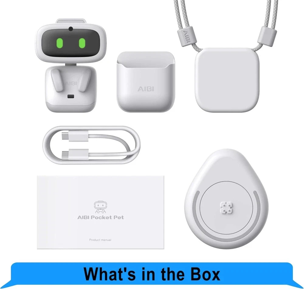 Aibi Pocket Pet - Wearable Robot | Chatgpt Powered AI Companion