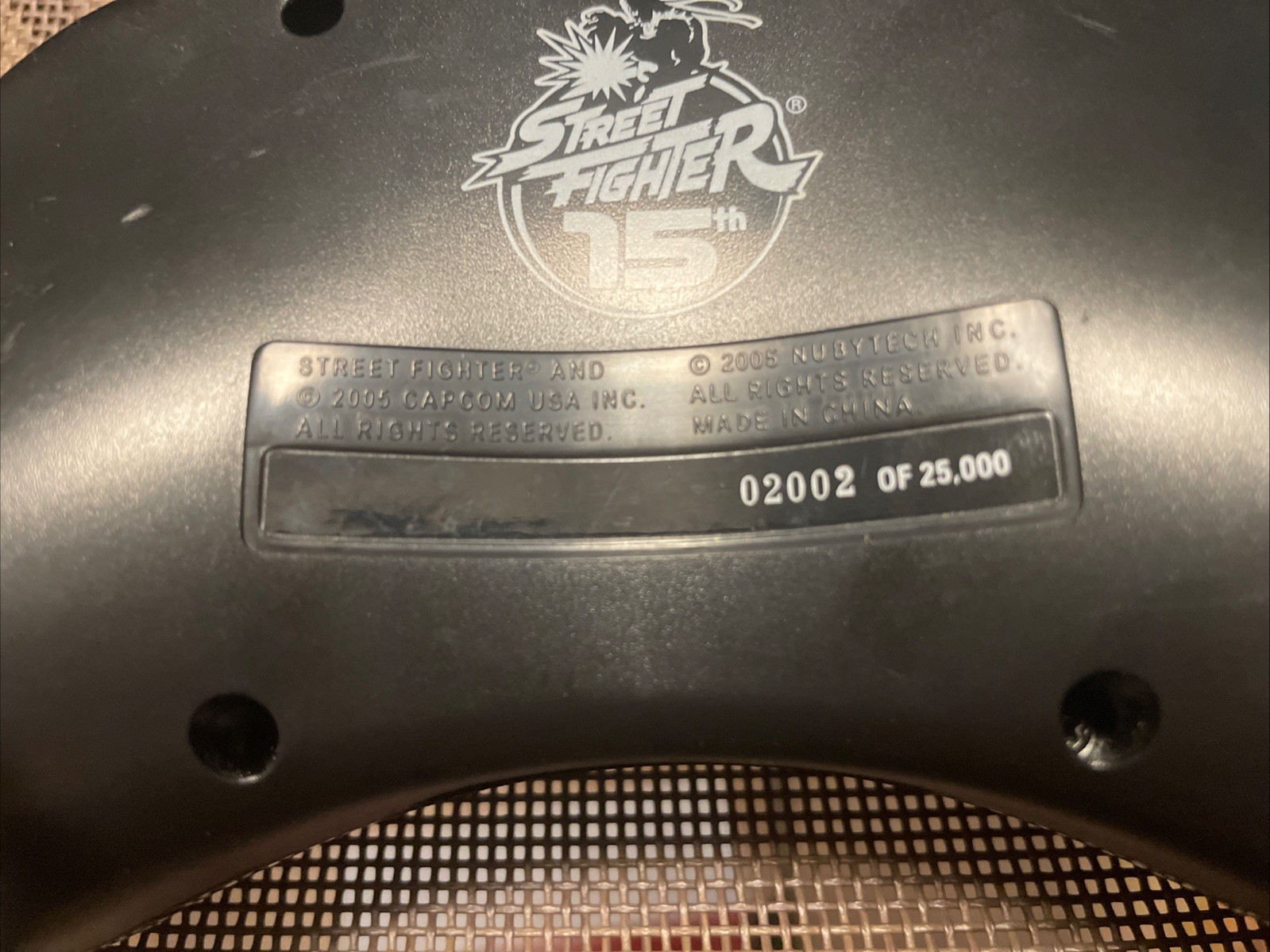 Capcom Street Fighter 15th Anniversary Controller 2005 Nubytech Looks Excellent